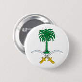Armoede van Saudi-Arabië Ronde Button 5,7 Cm (Voorkant /achterkant)