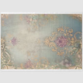 armoedig chic, demask patronen, verouderde effect  tissuepapier (Voorkant)