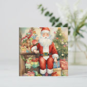 armoedig chic dromerig mist pastel junk journals " feestdagenkaart (Staand voorkant)