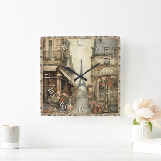 armoedig chic in Parijs Vierkante Klok (Huis)