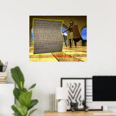 Armoir van God Poster (Thuiskantoor)