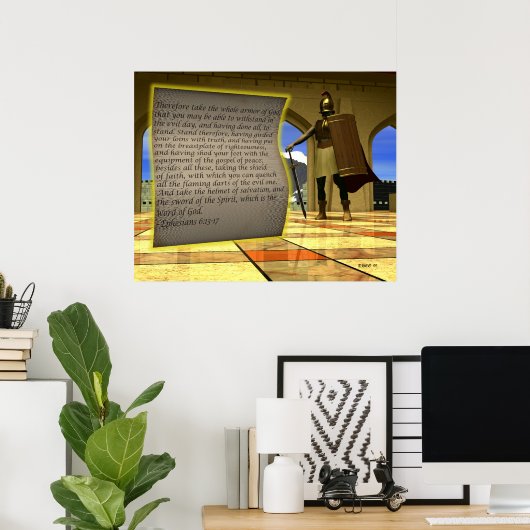 Armoir van God Poster (Thuiskantoor)