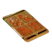 Armoire met vier Chinoiserie-panelen met rode lak Magneet (Rechterzijde)