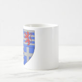 Armoiries Guy de Lusignan Coffee Mok - Grootte 11o (Center)