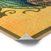 Armona Abrikozen etiket Poster (Hoek)