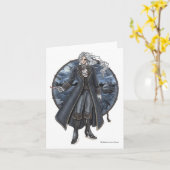Armond's Letter Gothic Pirate Note Card Kaart (Gele Bloem)
