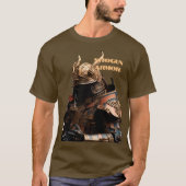 Armor Art Shogun Samurai krijger Japan T-shirt (Voorkant)