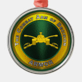 ARMOR BRANCH METALEN ORNAMENT (Voorkant)