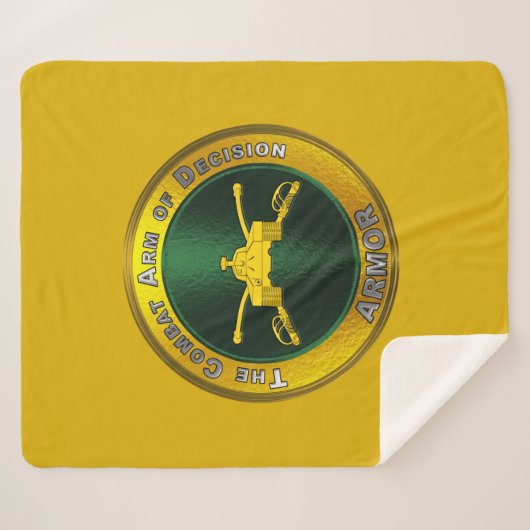 Armor Branch Sherpa Deken (Voorkant (horizontaal))