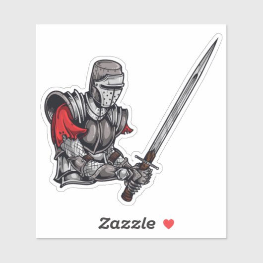Armor knight sticker (Vel)
