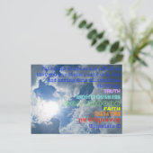 Armor of God briefkaart (Staand voorkant)