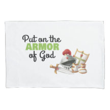 Armor of God kind pillow cover boy