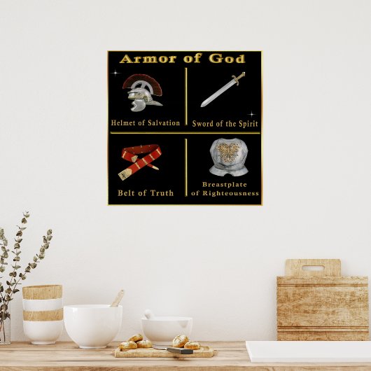 Armor of God poster (Keuken)