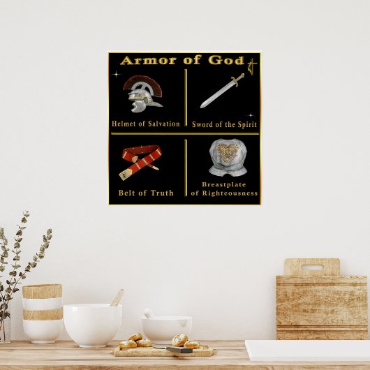 Armor of God poster (Keuken)