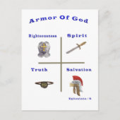Armor of God-producten Briefkaart (Voorkant)