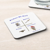 Armor of God-producten Onderzetter (Linkerzijde)