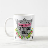 Armor of God Roze Koffiemok (Links)