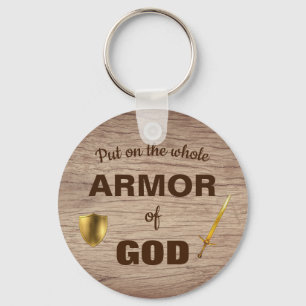Armor of God Shield & Sword Scripting Sleutelhange Sleutelhanger