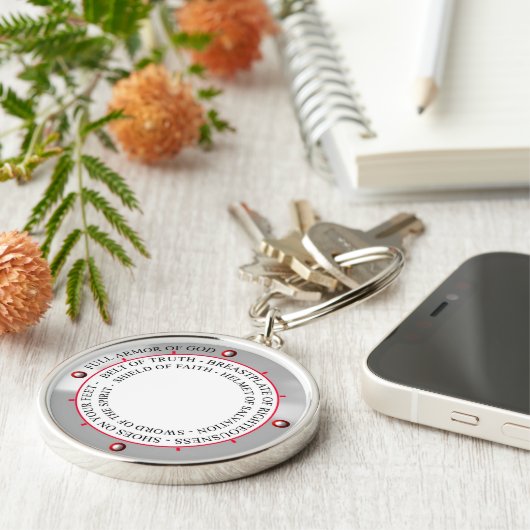 Armor of God Sleutelhanger (Zijkant)