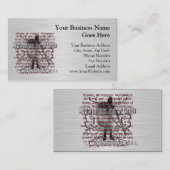 Armor of God Soldier Visitekaartje (Voorkant / Achterkant)