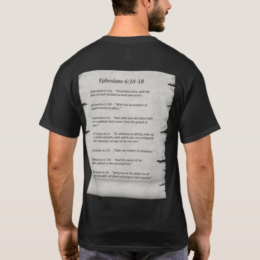 Armor of God T-shirt (Achterkant)