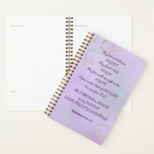 Armor of God Waterverf Business Planner (Display)
