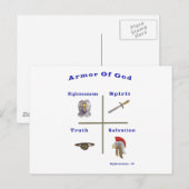 Armor van God Briefkaart (Voorkant / Achterkant)