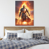 Armor van God Canvas Afdruk (Insitu (Slaapkamer))