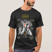 Armor van God Christelijk t Shirt (Voorkant)