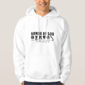 Armor van God Ephesians 6:10 Hoodie (Voorkant)