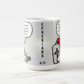 Armor van God Ephesians 6:11 Koffiemok (Center)