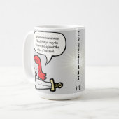 Armor van God Ephesians 6:11 Koffiemok (Voorkant links)