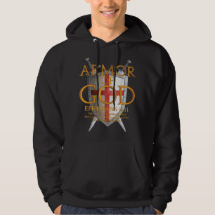 Armor van God Ephesians Bijbel Verse Religieuze Ch Hoodie