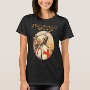 Armor van God Ephesians Bijbel Verse Religieuze Ch T-shirt