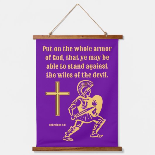 Armor van God Hangend Wandkleed (Voorkant)