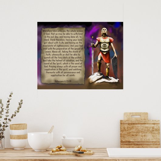Armor van God II Poster (Keuken)