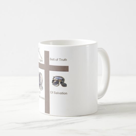 Armor van God Koffiemok (Voorkant rechts)