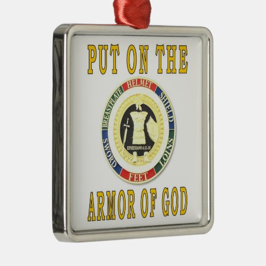 ARMOR VAN GOD METALEN ORNAMENT (Rechts)