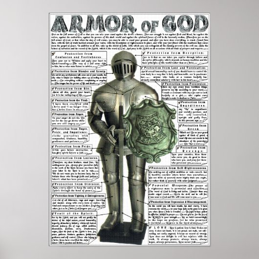 ARMOR VAN GOD POSTER (Voorkant)