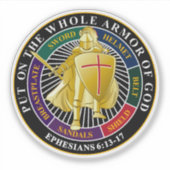 Armor van God Sticker (Voorkant)