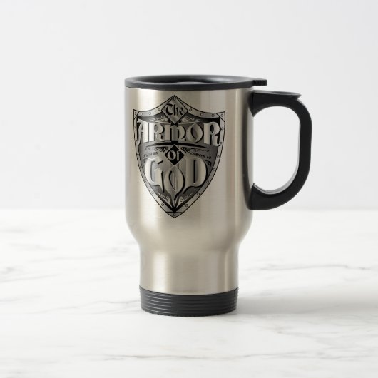ARMOR VAN GOD TRAVEL MUG REISBEKER (Rechts)