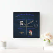 Armor van God Vierkante Klok (Huis)