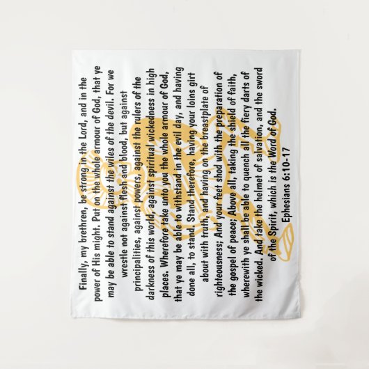 Armor van God Wandkleed (Voorkant)