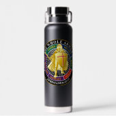 Armor van God Waterfles (Achterkant)