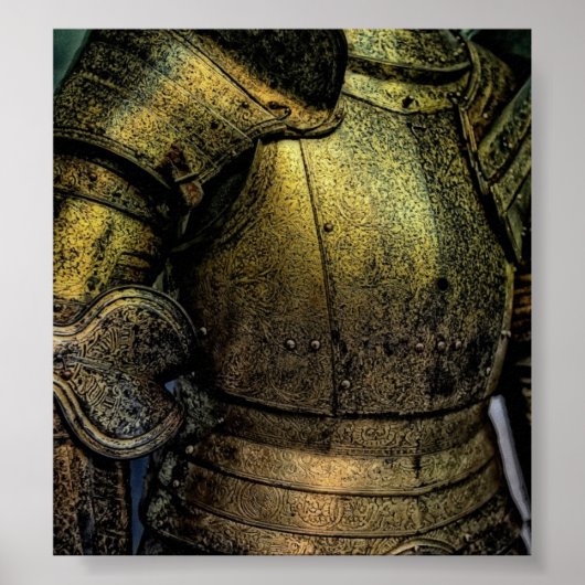 Armor van Medieval Knight Poster (Voorkant)