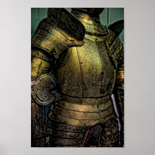 Armor van Medieval Knight Poster (Voorkant)