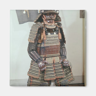 Armor van Samurai Warrior Magneet