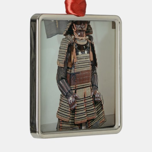 Armor van Samurai Warrior Metalen Ornament (Rechts)