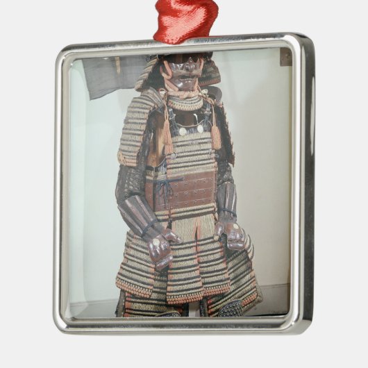 Armor van Samurai Warrior Metalen Ornament (Links)