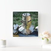 Armor Vierkante Klok (Huis)